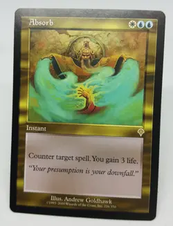 Invasion - Absorb Mint Condition (Straight from booster) Mtg ** - Image 1