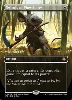 Swords to Plowshares - Extended Art Special Guests LP MTG - Image 1