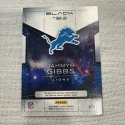 2024 Panini Black Starlight Materials Jahmyr Gibbs /50🔥🔥 - Image 2