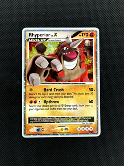 Rhyperior Lv.X DP29 Holo Rare Diamond & Pearl Promo Pokemon Card LP - Image 1