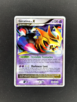 Giratina LV.X DP38 Black Star Promo Diamond and Pearl Pokemon Card LP - Image 1