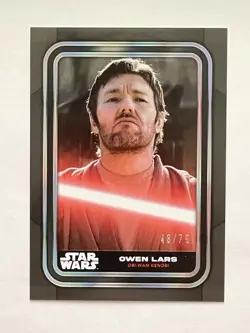 2023 Topps Star Wars Flagship - Owen Lars - #48/75 - NM! - Image 1