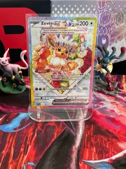 Pokemon TCG Eevee EX Black Star Promo SVP174 Prismatic Evolutions - Image 1