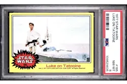 1977 Topps Star Wars 4 Card Lot for Tom, PSA 8 - Image 3