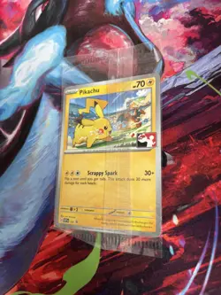 Pokemon TCG Pikachu SVP101 Sealed Promo Pokemon Play League Scarlet & Violet - Image 2