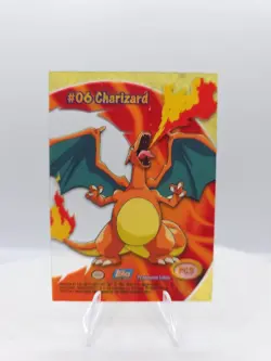 2000 Topps Pokemon TV Animation - Clear Cards - #PC3 Charizard 06 - NM - Image 1