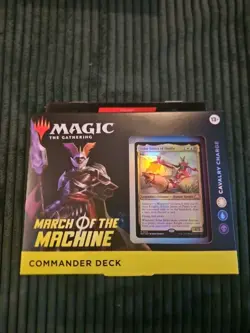 MTG Magic MOM March of the Machine Commander Deck English CAVALRY CHARGE Sealed - Image 1