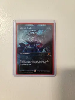 Rhystic Study (Anime Borderless) (Confetti Foil) Wilds of Eldraine:... - Image 4