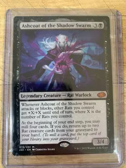 Magic the Gathering Ashcoat of the Shadow Swarm Jumpstart 2022 Near Mint - Image 1