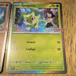 Pokemon TCG S&V Promo Holo Lot (3) Fuecoco SVP EN 192 + Sprigatito 191 NEAR MINT - Image 3