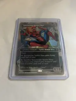 Spectacular Spider-Man (Borderless Foil) R Marvel's Spider-Man 14 NM - Image 1