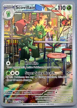 Scovillain 202/198 - NM - Pokemon TCG Scarlet & Violet Illustration Rare (2023) - Image 1