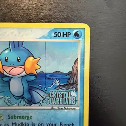 Pokemon Mudkip Reverse Holo Common English Crystal Guardians 57/100 - Image 2