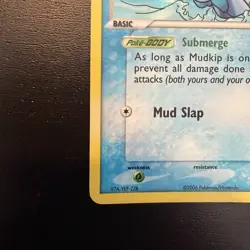 Pokemon Mudkip Reverse Holo Common English Crystal Guardians 57/100 - Image 4