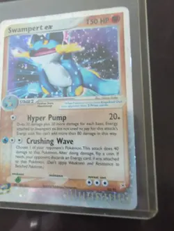 Pokemon Swampert EX 95/95 Team Magma vs Team Aqua 2004 Rare Card TCG - Image 2