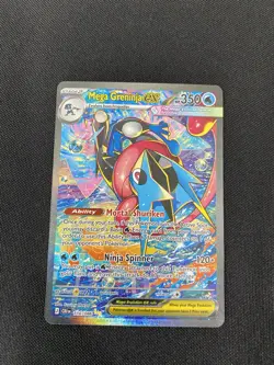 Pokemon ME04: Chaos Rising #116 / 086 Mega Greninja ex SIR - Image 1