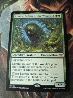 Lumra, Bellow of the Woods (REGULAR) x1 - MTG Bloomburrow BLB #183 - Image 2