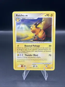 Pokemon TCG: Raichu LV. 46 27/99 Platinum Arceus 2009 Rare - Image 1