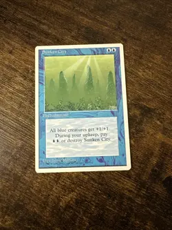 Magic The Gathering MTG Sunken City - 4th Edition - Image 1