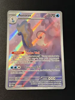Aurorus 092/088 Illustration Rare Holo ME03: Perfect Order Pokemon NM/M - Image 1