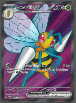 Pokemon Beedrill ex - Chaos Rising 098/086 NM - Image 1