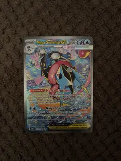 Mega Greninja EX 116/086 Breakpoint Full Art Holo Ultra Rare English 2016 - Image 1