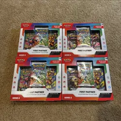 Pokemon TCG First Partner Illustration Collection Series 2 Lot Of 4 Sealed [4] - Image 1
