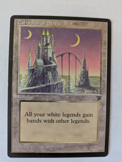 Cathedral of Serra Legends MTG Exc Free shipping with tracking - Image 1