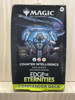 Magic the Gathering MTG Edge of Eternities - Counter Intelligence Commander Deck - Image 1