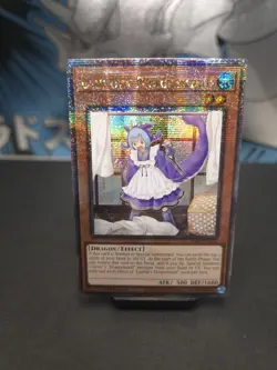 Yugioh Laundry Dragonmaid (Quarter Century Secret Rare) RA03-EN021 - Image 1