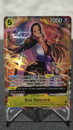 Boa Hancock (Alternate Art) PRB02-017 English NM One Piece TCG - Image 1