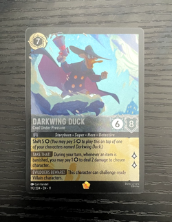 Darkwing Duck 192/204 Winterspell Legendary Cold Foil Disney Lorcana - Image 1