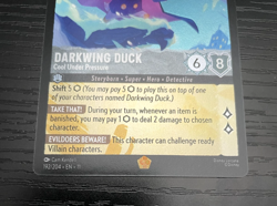 Darkwing Duck 192/204 Winterspell Legendary Cold Foil Disney Lorcana - Image 4