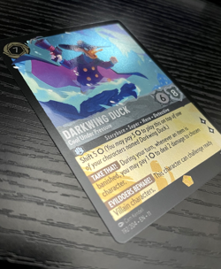 Darkwing Duck 192/204 Winterspell Legendary Cold Foil Disney Lorcana - Image 5