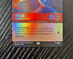 Mulan 215/204 Whispers of the Well Epic Cold Foil Disney Lorcana - Image 4