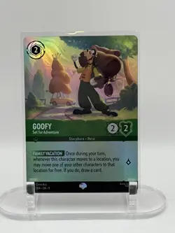 Goofy Set for Adventure (Epic) Foil 211/204 Fabled Disney Lorcana - Image 1