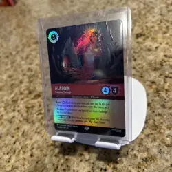 Disney Lorcana-Whispers in the Well-Aladdin-Barreling Through-#216-Epic Holo-NM - Image 2