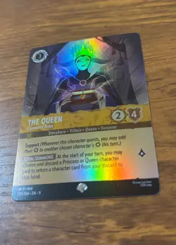 Disney Lorcana Fabled - The Queen - Conceited Ruler- Epic - 205/204 Holo - Image 3