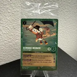 Disney Lorcana Scrooge McDuck-S.H.U.S.H. Agent Promo Foil 36/P3 Mint Sealed - Image 3