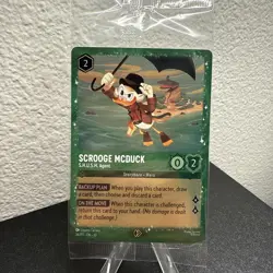 Disney Lorcana Scrooge McDuck-S.H.U.S.H. Agent Promo Foil 36/P3 Mint Sealed - Image 5