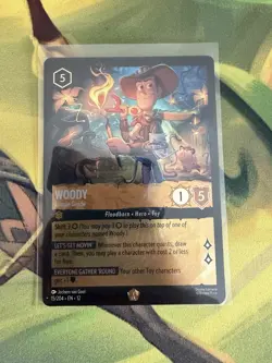 Disney Lorcana TCG Woody - Jungle Guide 15/204 COLD FOIL LEGENDARY - Image 1