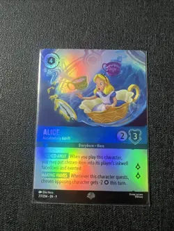 Disney Lorcana Alice - Accidentally Adrift Epic Foil 217/204 EN - Image 1