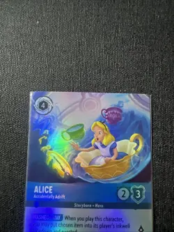 Disney Lorcana Alice - Accidentally Adrift Epic Foil 217/204 EN - Image 2