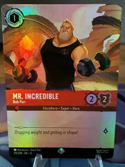 Disney Lorcana TCG - Mr. Incredible - Bob Parr (Epic) 215/204 - Epic Holo - 12 - Image 1