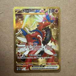Pokemon Koraidon ex SV01: Scarlet & Violet Base Set #254/198 TCG NM - Image 2