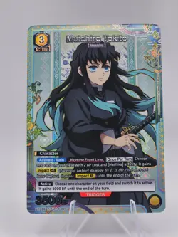 Union Arena Demon Slayer Muichiro Tokito UEX05BT/KMY-3-009 Uncommon 1-Star U* - Image 1