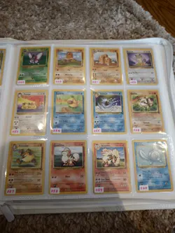 Vintage Pokemon Card Binder Lot 1999-2000 WOTC Base Jungle Fossil Holos 151 - Image 5
