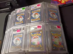 Vintage Pokemon Mystery Binder 60 Slab Lot In Slab Binder. Most are 1999! 🔥 - Image 1