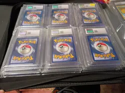 Vintage Pokemon Mystery Binder 60 Slab Lot In Slab Binder. Most are 1999! 🔥 - Image 3
