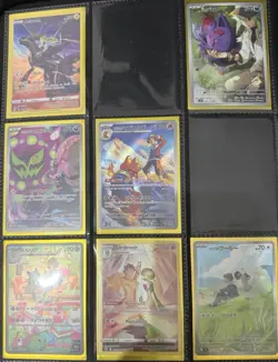 Pokemon Binder Lot (SAR, SIR, AR, IR, Full Arts, Etc) - Image 3